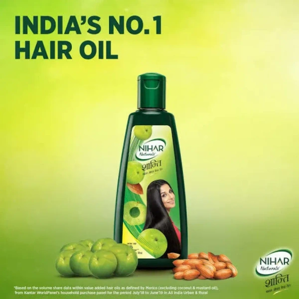Nihar Naturals Shanti Amla - Hair Oil - 240 ml
