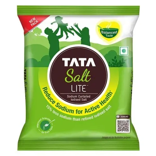 Tata Salt Lite (15% Less Sodium) - 1 kg