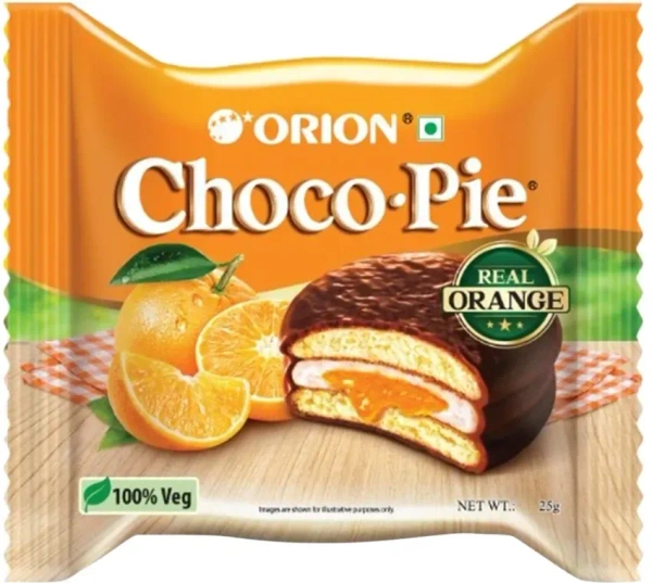 Orion Orange Choco Pie ( 2 X 25 G) - 25 g