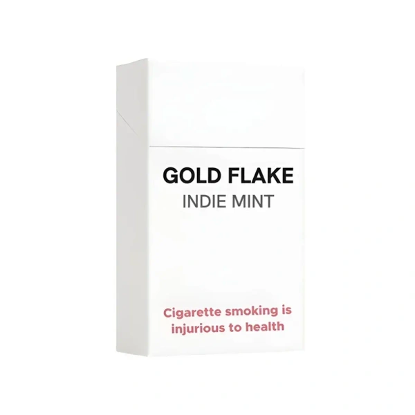 Gold Flake Indie Mint - 1 pack (10 pieces)