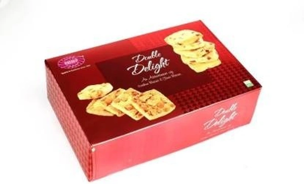 Karachi Bakery Double Delight Cashew & Fruit Cookies  - 400g