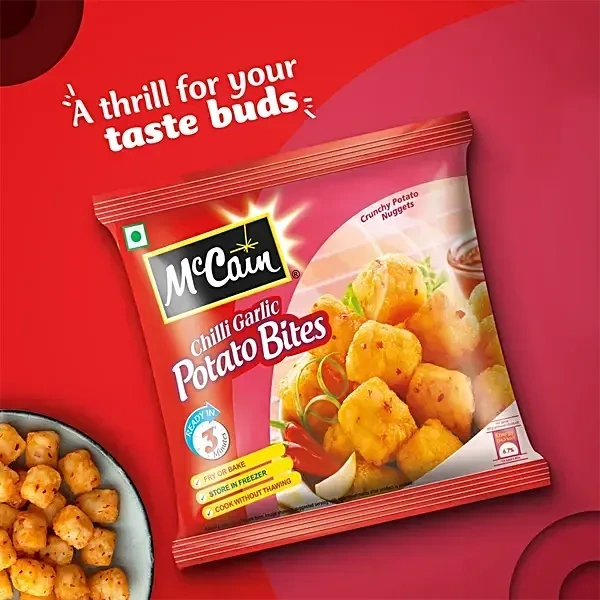 Mccain Chilli Garlic Potato Bites - 700gm