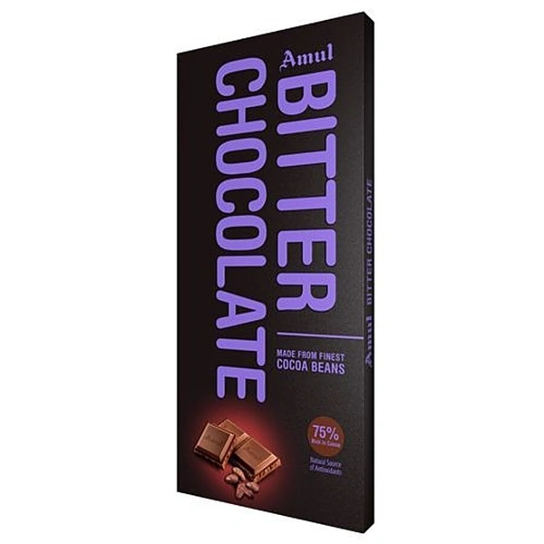 Amul 75% Rich In Cocoa - Dark Chocolate - 150 g