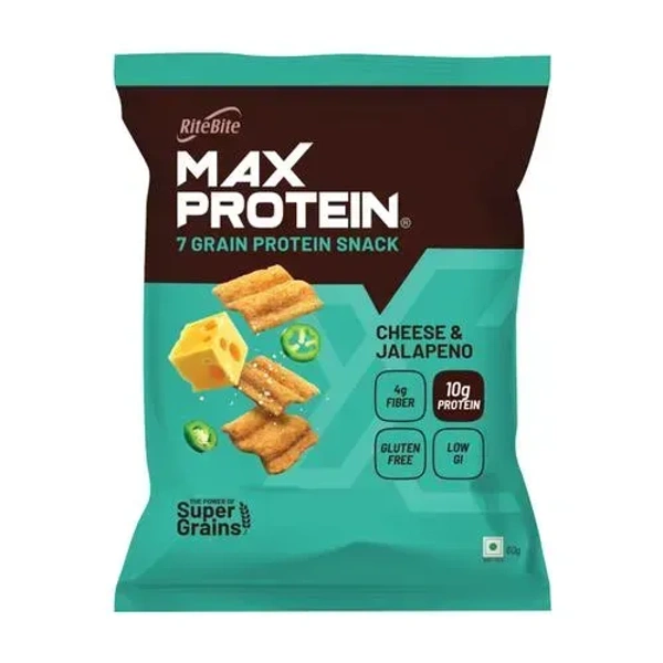 Max Protein Cheese & Jalapeno Grain Chips