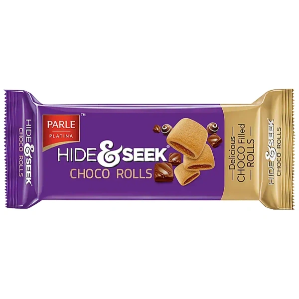 Parle Choco Rolls Sandwich Cream Biscuits - 75 gm