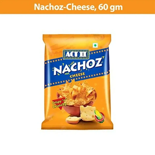 Act ii Nachoz Cheese Flavoured - 55gm