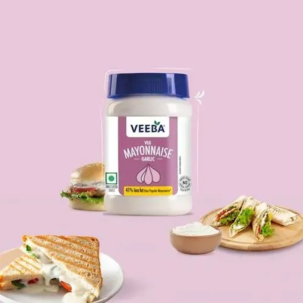 Veeba Veg Mayonnaise Garlic - 250 gm