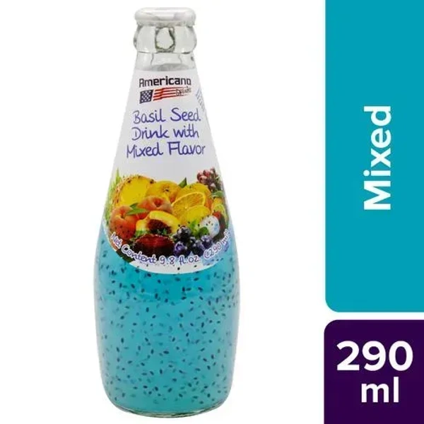 Americano Basil Seeds Drink - Mix Fruit