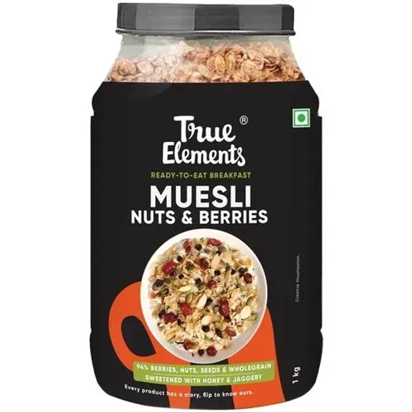 True Elements Nuts & Berries - Muesli - 1 kg