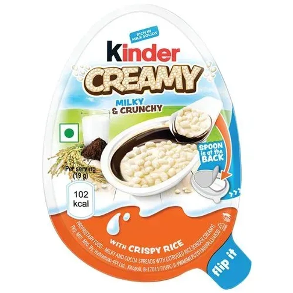 Kinder Joy Creamy Milky & Cocoa Chocolate With Extruded - 19 g