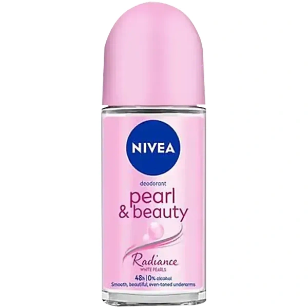 Nivea Pearl & Beauty Women'S Roll On - 50 ml