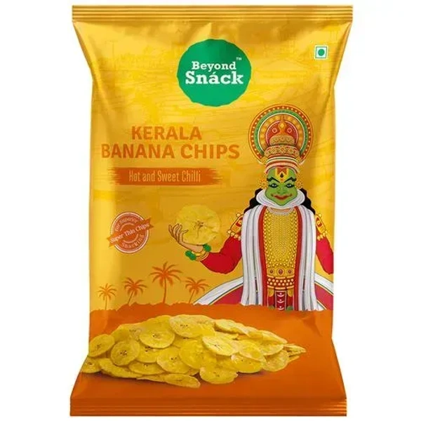 Beyond Snack Hot 'N Sweet Chilli Banana Chips - 85gm