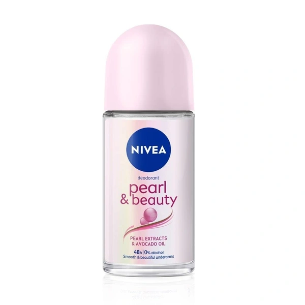Nivea Pearl & Beauty Pink Women'S Roll On - 25 ml