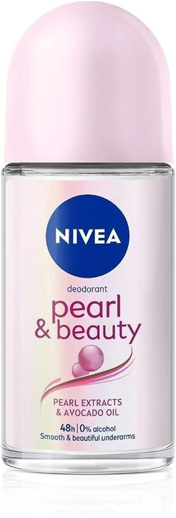Nivea Pearl & Beauty Pink Women'S Roll On - 50 ml