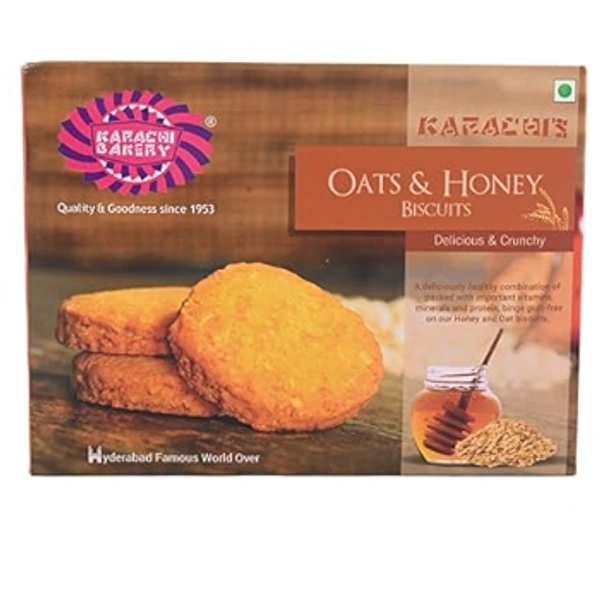 Karachi Bakery Oats & Honey Biscuit  - 250g