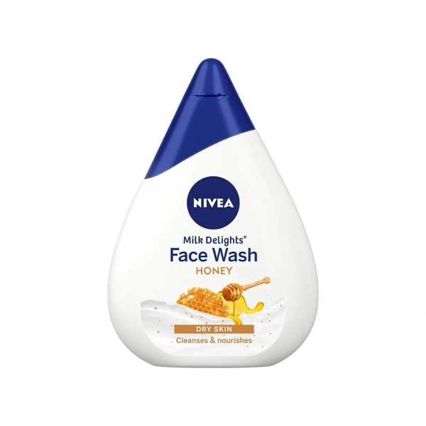 Nivea Milk Delights Moisturizing Honey Face Wash (Dry Skin) - 50 ml