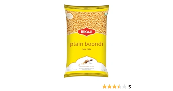 Bikaji Plain Boondi - 200gm
