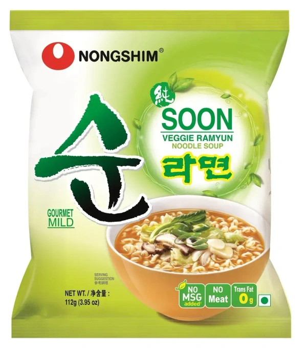Nongshim Ansung Instant Noodle Soup - 123 g