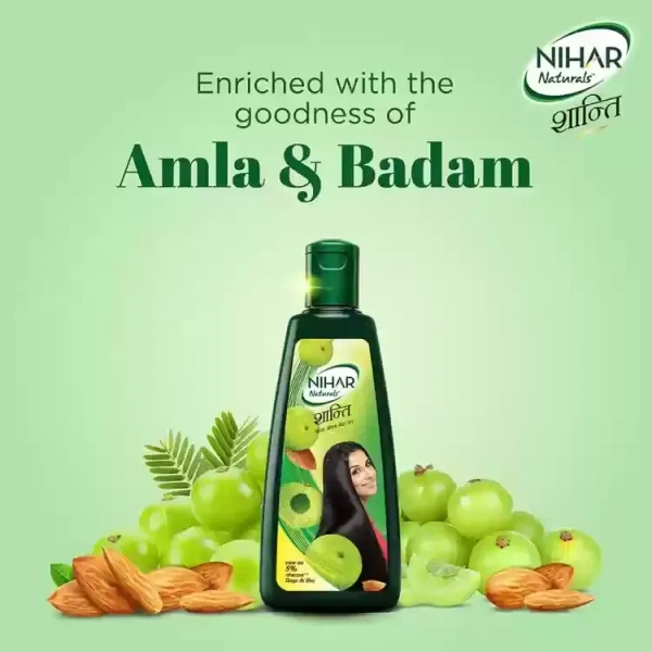 Nihar Naturals Shanti Amla - Hair Oil - 175 ml