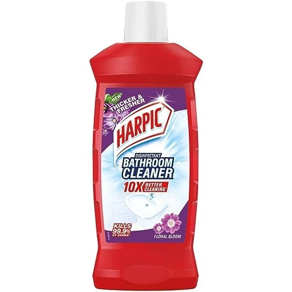 Harpic Disinfectant Liquid Bathroom Cleaner (Lemon Fresh) - 1 l