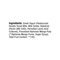 Epigamia Mango Flavoured Greek Yogurt
