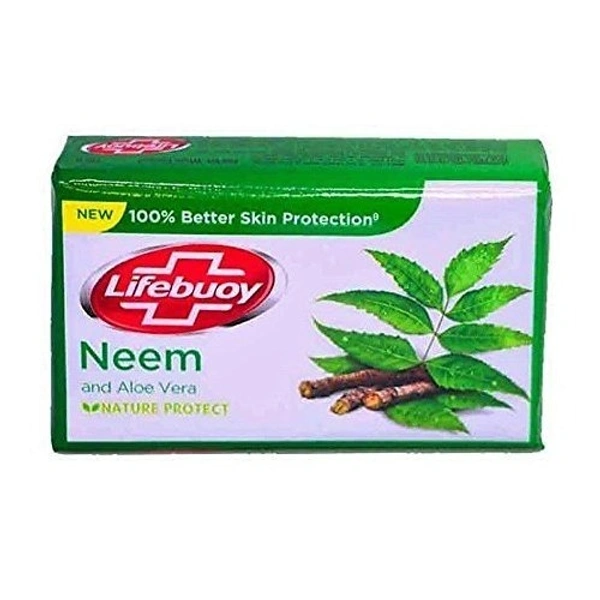 Lifebuoy Neem With Aloe Extract - (4 +1 Free) - 5 x 100 g