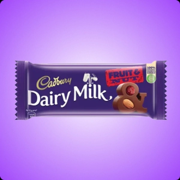 Cadbury Dairy Milk Fruit & Nut Chocolate Bar - 36 g