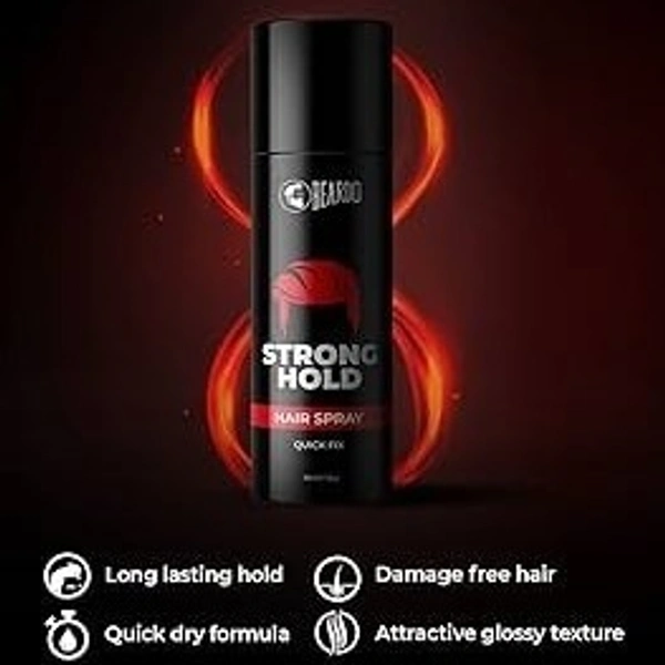Beardo Strong Hold Spray - 192 ml