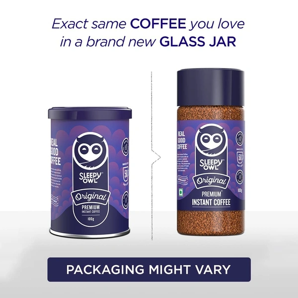 Sleepy Owl Original Instant Coffee  - 100g