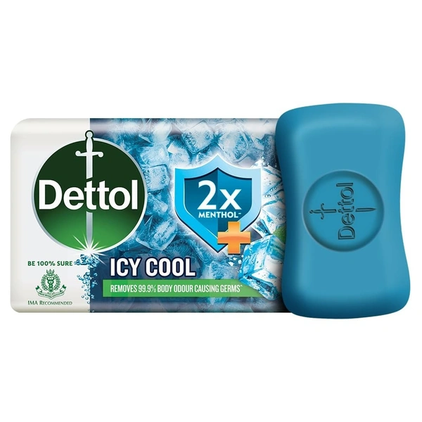 Dettol Icy Cool Soap (3 X 150 G) Combo Pack - 3 x 150 g