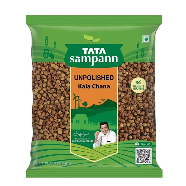 Tata Sampann Unpolished Kala Chana - 500 g