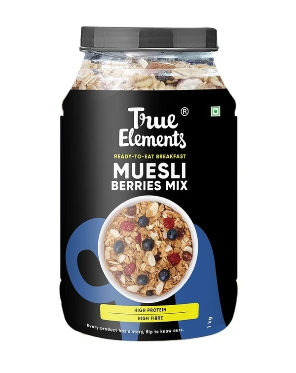 True Elements Berries Mix - Muesli - 1 kg