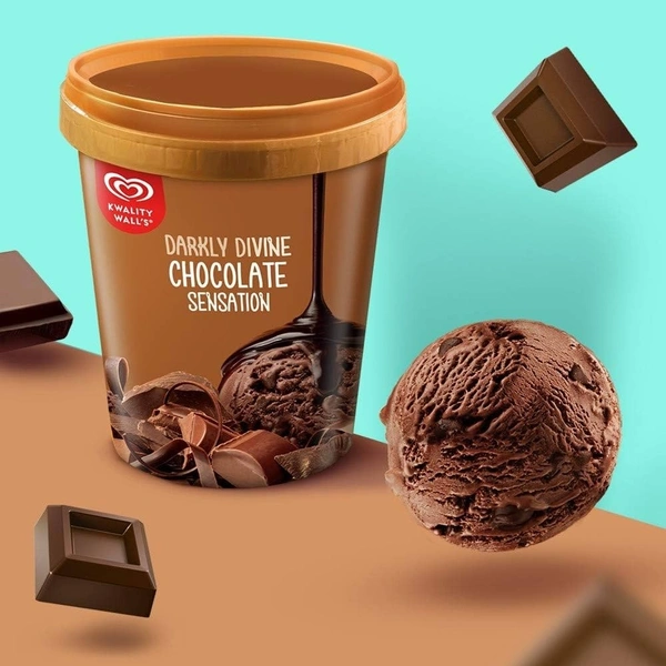 Kwality Walls Divine Chocolate Tub - 700 ml