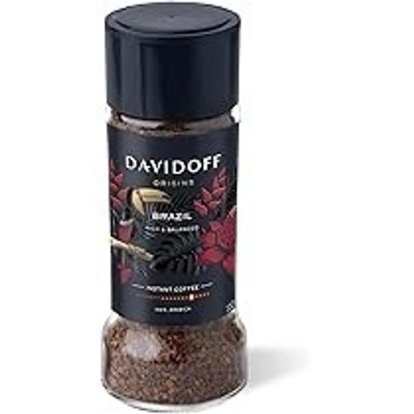 Davidoff Brazil Instant Coffee (Rich & Balanced) - 100 gm