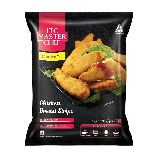 ITC Master Chef Chicken Strips Breast - 500gm