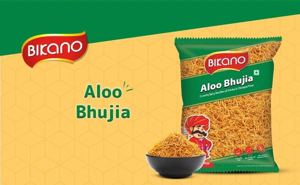 Bikano Aloo Bhujia - Traditional Spicy Bhujia - 225 g