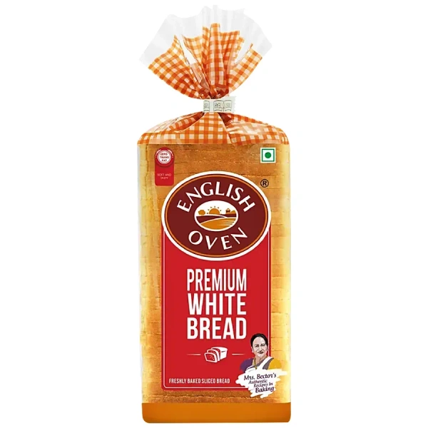 English Oven Daily White Bread - 600gm