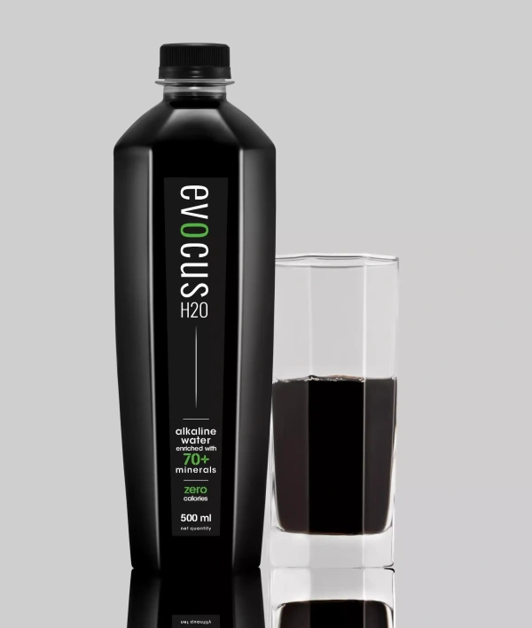 Evocus Black Alkaline Water - 500ml