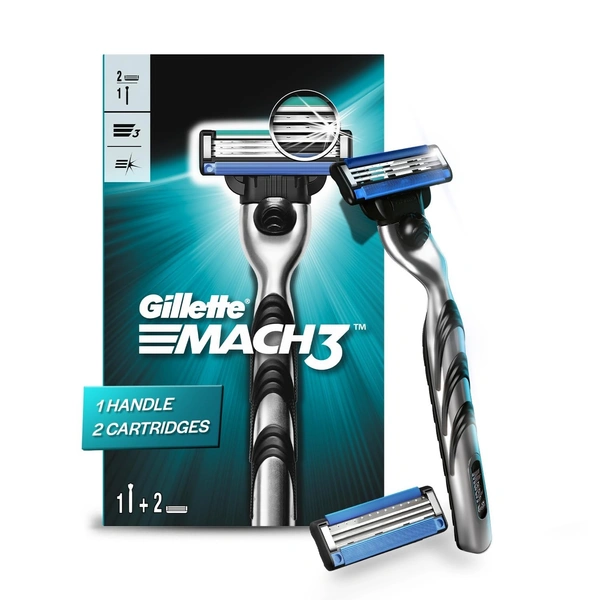 Gillete Gillette Mach 3 Charcoal Cart 2S