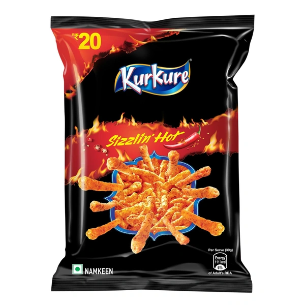 Kurkure Sizzling Hot - 73gm