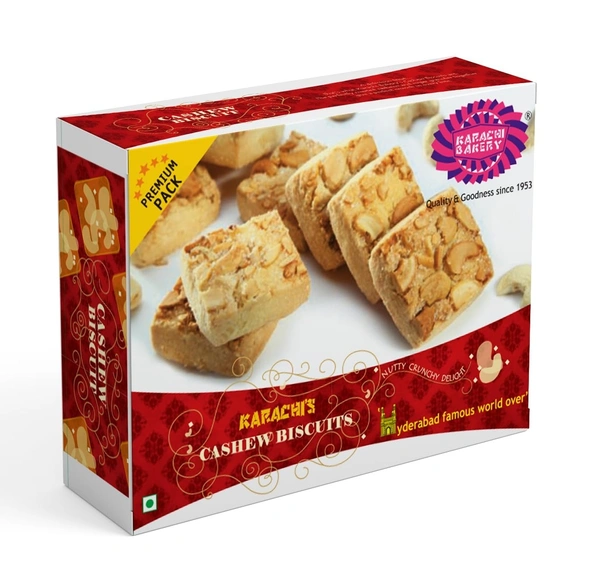 Karachi Bakery  Cashew Biscuit  - 400g