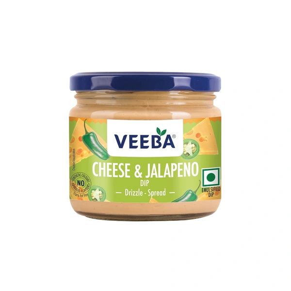 Veeba Cheese & Jalapeno Dip - 300 gm