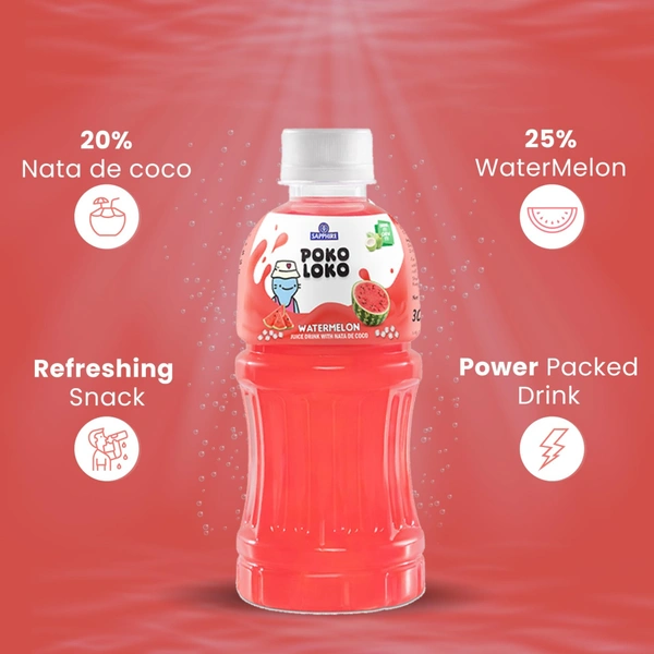 Poko Loko Watermelon Flavoured - 300 ml