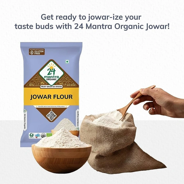 25 mantra Organic Jowar Flour - 500 g