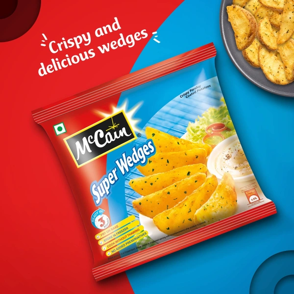 Mccain Super Potato Wedges - 400gm