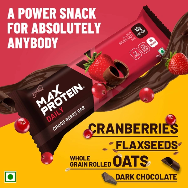 Max Protein Daily Choco Berry Protein Bar