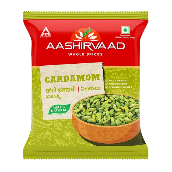 Aashirvaad Pure And Natural Cardamom (Elaichi) - 100 g