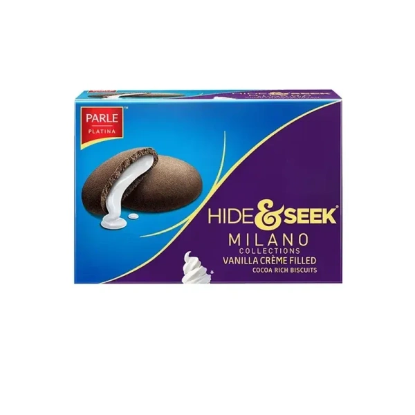 Parle Milano Center Filled Vanilla Biscuits - 75 gm