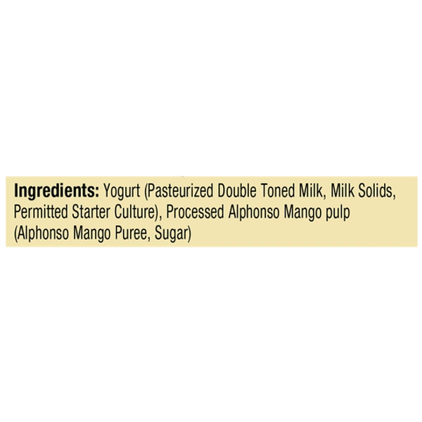 Epigamia Alphonso Mango Flavoured Fruit Yogurt