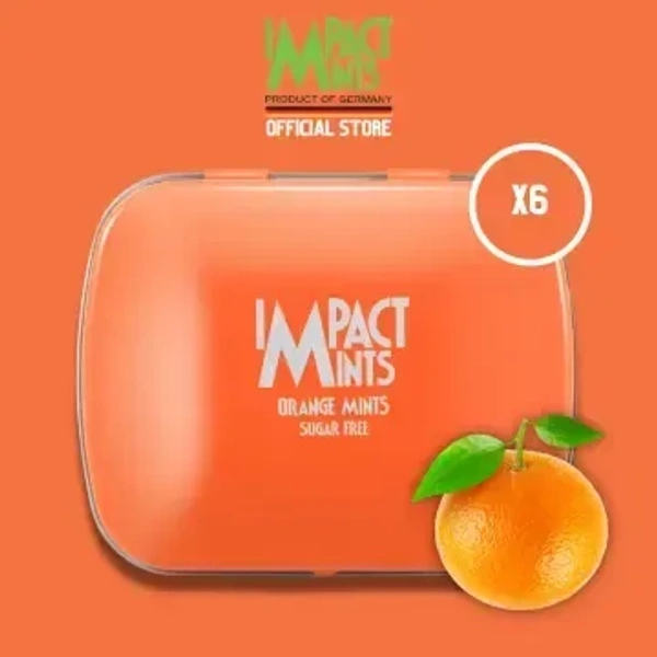 Impact Orange Mints - Sugar Free - 14 g
